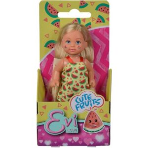 عروسک 12 سانتی Evi Love سری Cute Fruits با لباس هندوانه