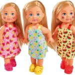 عروسک 12 سانتی Evi Love سری Cute Fruits با لباس توت فرنگی, تنوع: 105733515-Cute Fruits Strawberry, image 2
