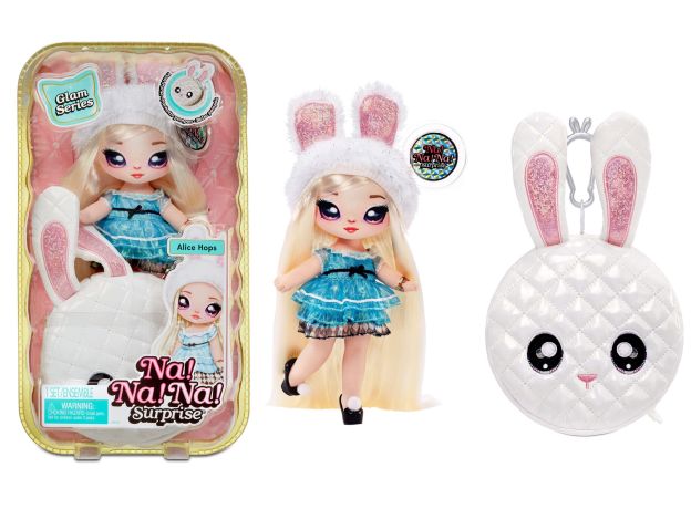 عروسک نانانا سورپرایز Na! Na! Na! Surprise سری Glam مدل Alice Hops, image