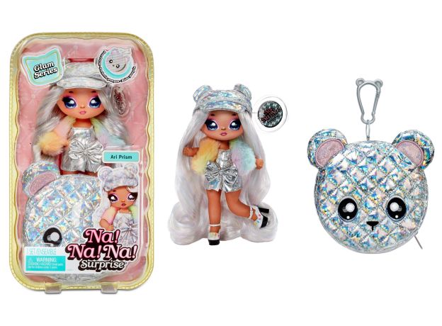 عروسک نانانا سورپرایز Na! Na! Na! Surprise سری Glam مدل Ari Prism, image
