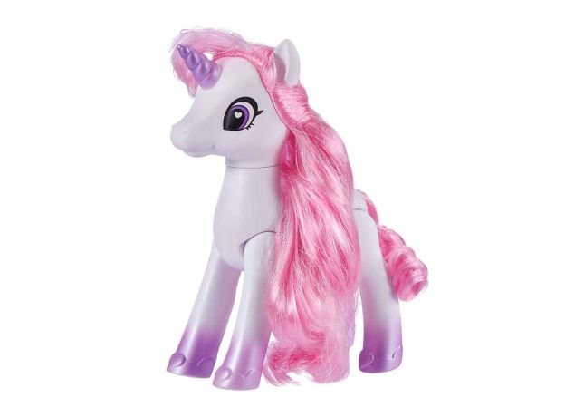 يونيکورن رنگی Sparkle Girlz با شاخ بنفش و موهای صورتی, تنوع: 100374-Unicorns and ponies Purple and Pink, image