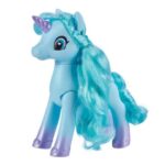 يونيکورن رنگی Sparkle Girlz با شاخ بنفش و موهای آبی, تنوع: 100374-Unicorns and ponies Purple and blue, image