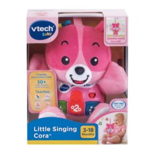 خرس موزیکال Vtech صورتی, image