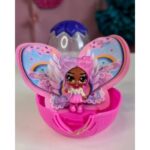 عروسک هچیمال پیکسی Hatchimals Pixies سری پروانه ای Wilder Wings مدل Cutesy Carlee, image 7
