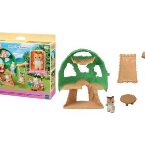 خانه درختی به همراه عروسک سنجاب Sylvanian Families, image