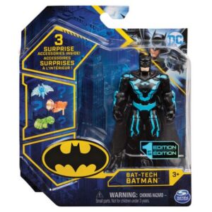 فیگور 10 سانتی بتمن با 3 اکسسوری شانسی (Bat-Tech Batman), image