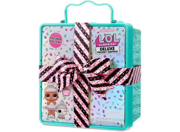 جعبه کادوی LOL Surprise سری Deluxe مدل سبز, تنوع: 570684-Deluxe Present Surprise Green, image