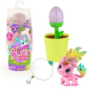 عروسک گلدونی پتال پت سورپرایزی Blume سری 1 (گل بفش کمرنگ)