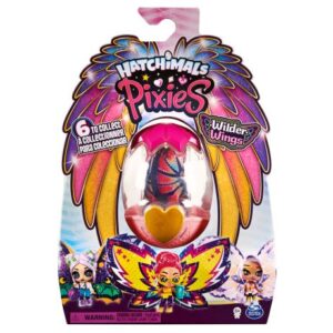 عروسک هچیمال پیکسی Hatchimals Pixies سری پروانه ای Wilder Wings مدل Groovy Ginny, image