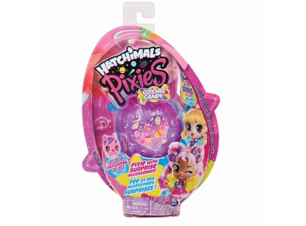 عروسک هچیمال پیکسی سورپرایز Hatchimals Pixies سری Cosmic Candy مدل بنفش, image