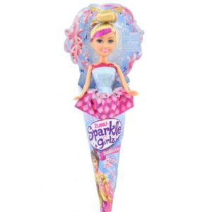 عروسک قیفی Sparkle Girlz مدل Ballerina (با لباس آبی), image