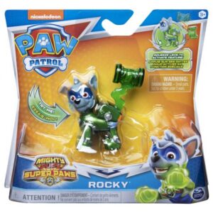 فیگور تکی سگ‌های نگهبان سری Mighty Pups Super Paws مدل راکی, image