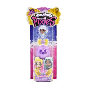 پک دوتایی عروسک های هچیمال مینی پیکسی سورپرایز Hatchimals Pixies Mini مدل Butterfly Ellie (بنفش)