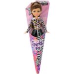 عروسک قیفی Sparkle Girlz مدل Fashion (با لباس پلنگی), image