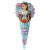 عروسک قیفی پری دریایی Sparkle Girlz مدل Mermaid (با دامن نارنجی), image