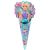 عروسک قیفی پری دریایی Sparkle Girlz مدل Mermaid (با دامن آبی), image