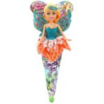 عروسک قیفی پری Sparkle Girlz مدل Floral Fairy (با بال آبی), image