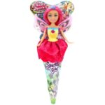 عروسک قیفی پری Sparkle Girlz مدل Floral Fairy (با بال صورتی), image
