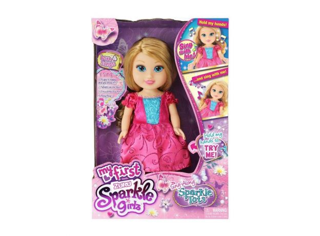 عروسک 34 سانتی آواز خوان Sparkle Girlz مدل Nursery Rhyme, image