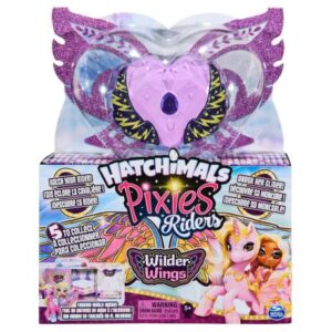 عروسک هچیمال پیکسی رایدر سورپرایز Hatchimals Pixies Riders سری Wilder Wings مدل Magical Mel همراه با Ponycaior, image