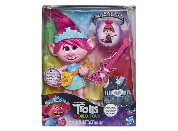 عروسک پاپی آواز خوان پاپ و راک انیمیشن ترولز, image