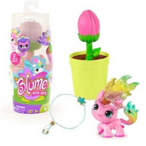 عروسک گلدونی پتال پت سورپرایزی Blume سری 1 (گل صورتی)