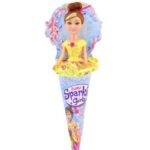 عروسک قیفی Sparkle Girlz مدل Ballerina (با لباس زرد), image