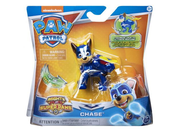 فیگور تکی سگ‌های نگهبان سری Mighty Pups Super Paws مدل چیس, image