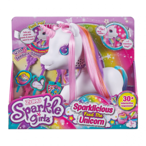 عروسک یونیکورن شکمو Sparkle Girlz