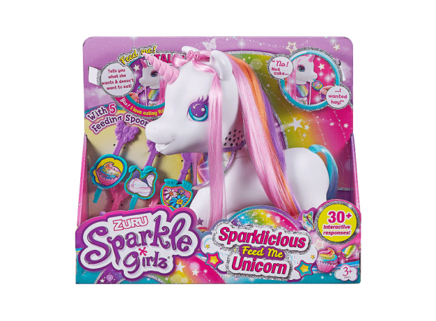 عروسک یونیکورن شکمو Sparkle Girlz, image
