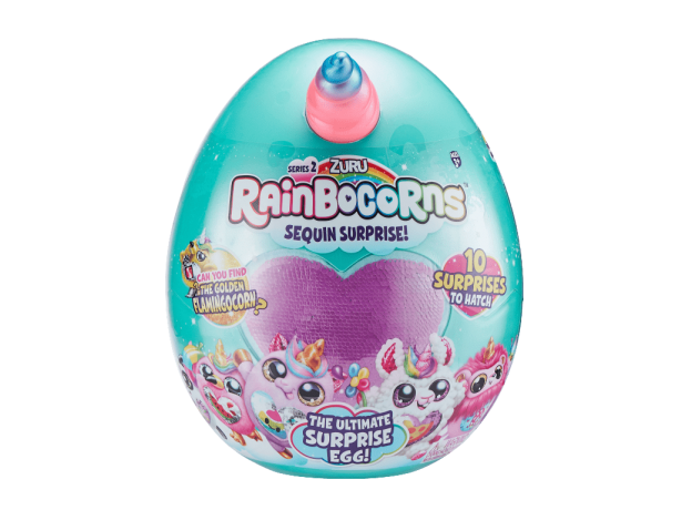 عروسک شانسی رینبوکورنز RainBocoRns (10 سورپرایز) با قلب بنفش, image