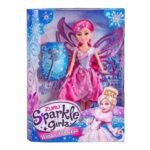 عروسک 26 سانتی پرنسس برفی Sparkle Girlz مدل Winter Princess (با دامن صورتی), image