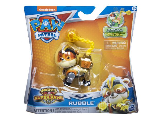 فیگور تکی سگ‌های نگهبان سری Mighty Pups Super Paws مدل رابل, image