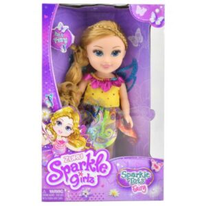 عروسک 33 سانتی پری Sparkle Girlz مدل Fairy (با لباس زرد)