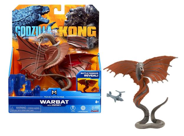 فیگور 15 سانتی واربت فیلم گودزیلا و کینگ کنگ Godzilla vs. Kong, image