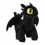 عروسک 20 سانتی پولیشی انیمیشن How to Train Your Dragon مدل Toothless, image 2