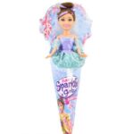 عروسک قیفی Sparkle Girlz مدل Ballerina (با لباس بنفش), image