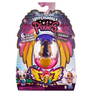 عروسک هچیمال پیکسی Hatchimals Pixies سری پروانه ای Wilder Wings مدل Sassy Skylee