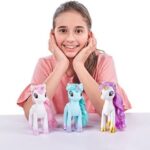 يونيکورن رنگی Sparkle Girlz با شاخ بنفش و موهای آبی, تنوع: 100374-Unicorns and ponies Purple and blue, image 2