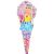 عروسک قیفی پرنسسی Sparkle Girlz مدل Princess (با لباس زرد و آبی), image