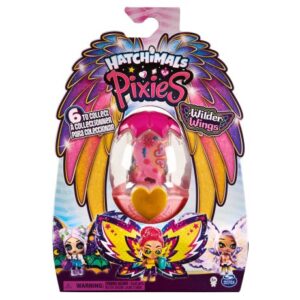 عروسک هچیمال پیکسی Hatchimals Pixies سری پروانه ای Wilder Wings مدل Petal Pamela, image
