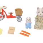 ست مادر و فرزند به همراه سه چرخه عروسک های Sylvanian Families, image 5