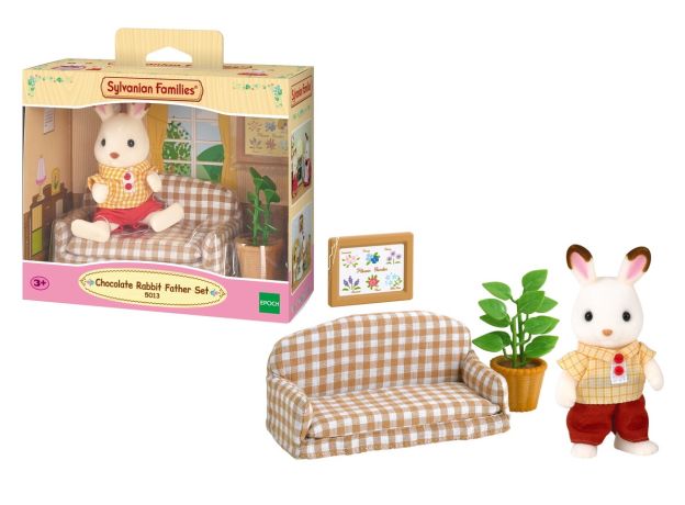 ست اتاق پذیرایی به همراه عروسک خرگوش Sylvanian Families, image