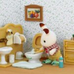 ست سرویس دستشویی به همراه عروسک خرگوش Sylvanian Families, image 2