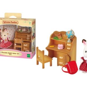 ست میز و صندلی به همراه عروسک خرگوش Sylvanian Families
