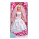 عروسک عروس 29 سانتی‌ Steffi Love مدل با تل, تنوع: 105733414-Wedding 1, image