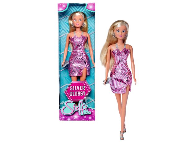 عروسک 29 سانتی Steffi Love سری Silver Glossy مدل یقه هفت, image