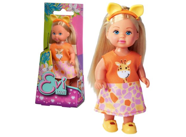 عروسک 12 سانتی Evi Love سری Cute با لباس زرافه, تنوع: 105733623-Cute Giraffe, image