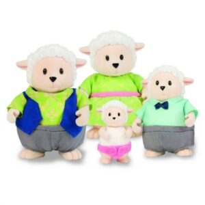 خانواده 4 نفری ببعی های Li'l Woodzeez مدل Snipadoodles, image