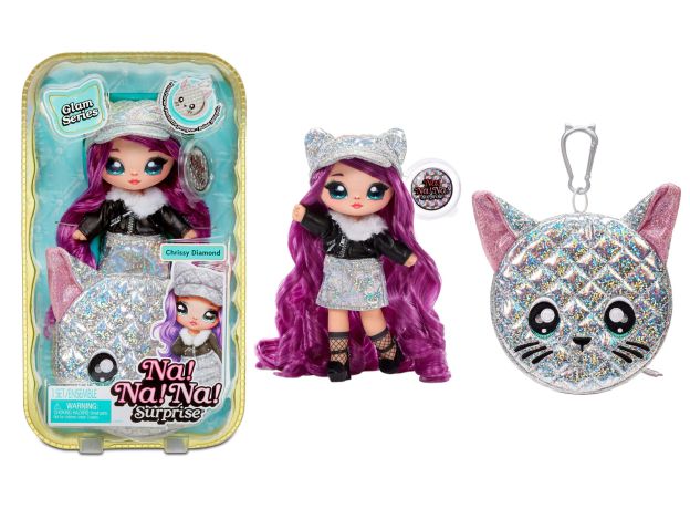 عروسک نانانا سورپرایز Na! Na! Na! Surprise سری Glam مدل Chrissy Diamond, image